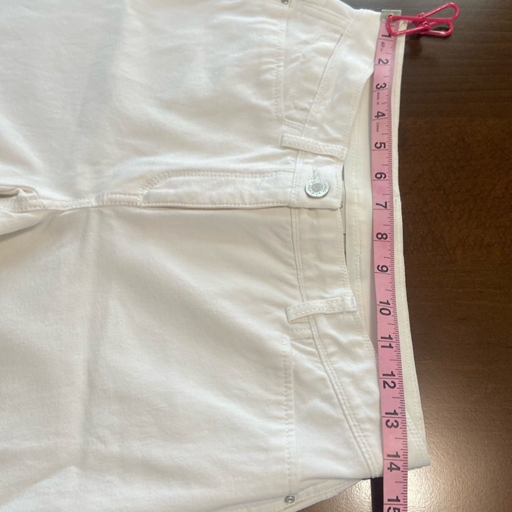 Sale! Chico's So Slimming White Denim Jeans. size Small/4 (Chico size 0). - Picture 8 of 11